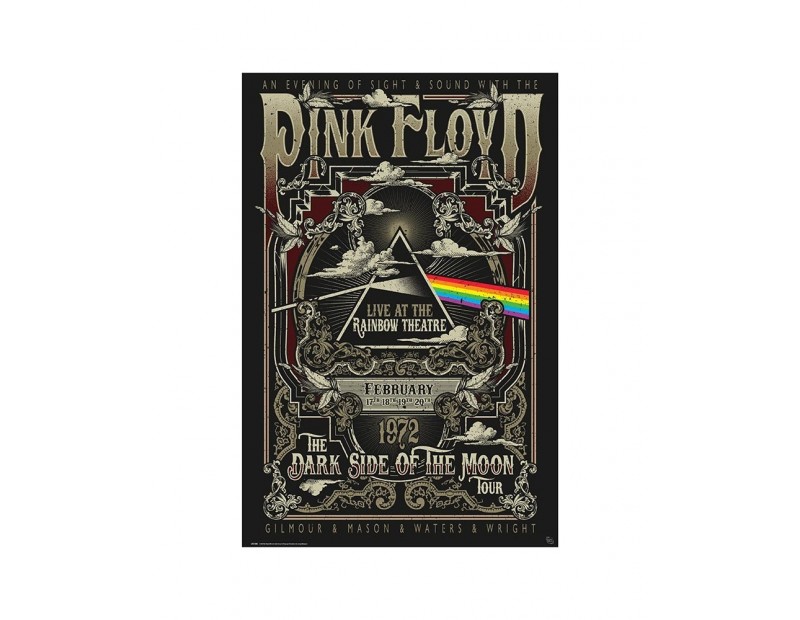 Αφίσα Pink Floyd Rainbow Theatre (91x61)