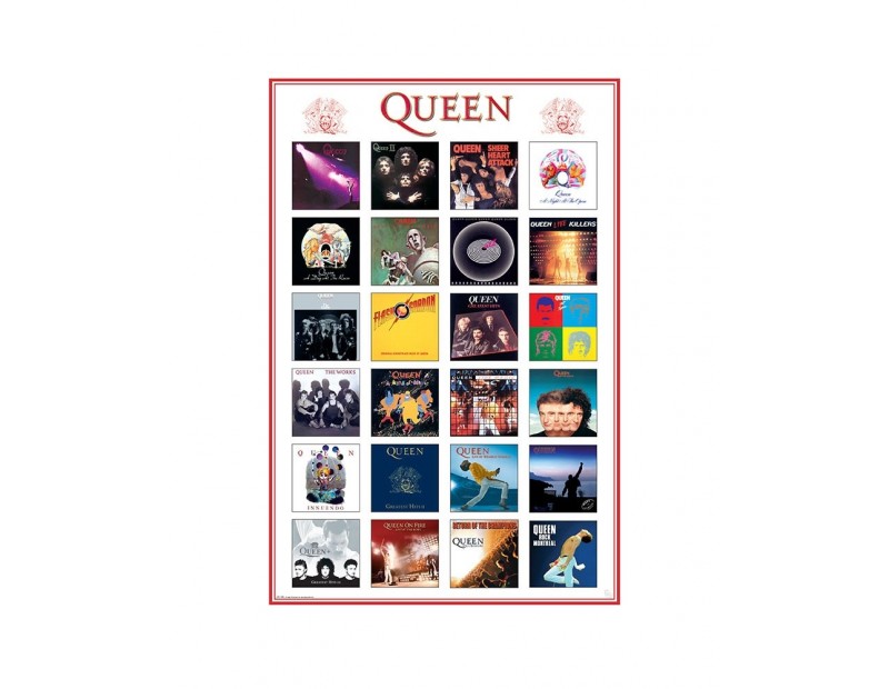 Αφίσα Queen Album Covers (91x61)