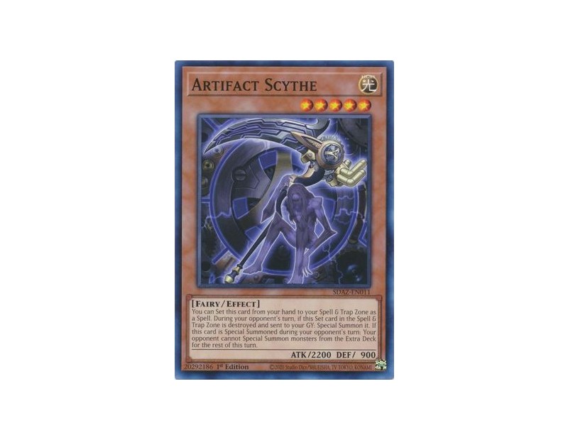 Artifact Scythe (SDAZ-EN011) - 1st Edition