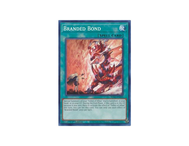 Branded Bond (SDAZ-EN023) - 1st Edition