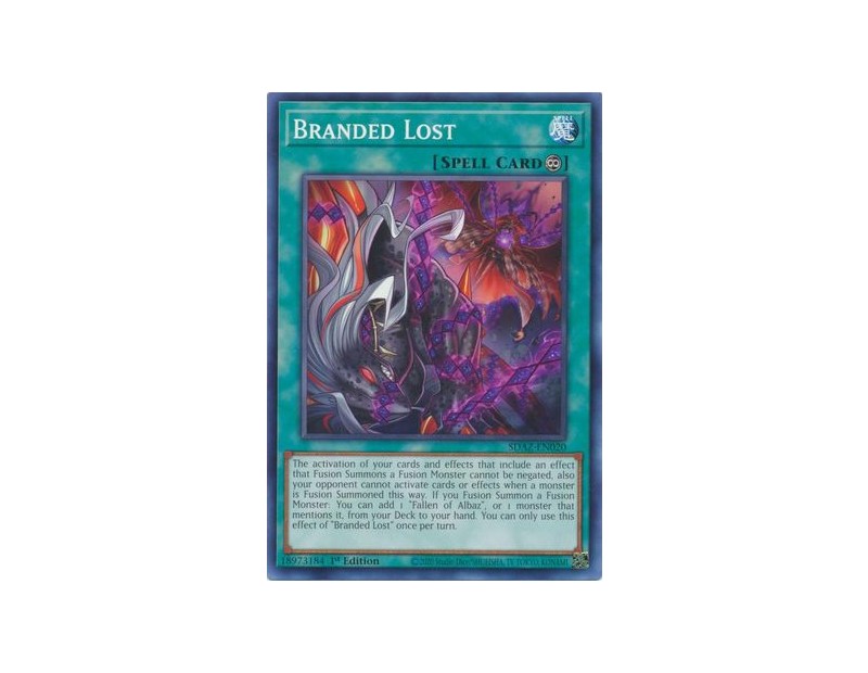 Branded Lost (SDAZ-EN020) - 1st Edition