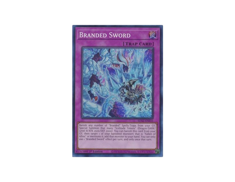 Branded Sword (SDAZ-EN031) - 1st Edition