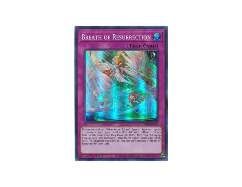 Breath of Resurrection (GRCR-EN036) - 1st Edition