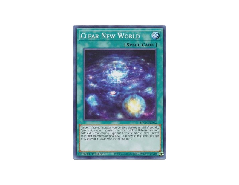 Clear New World (BACH-EN062) - 1st Edition