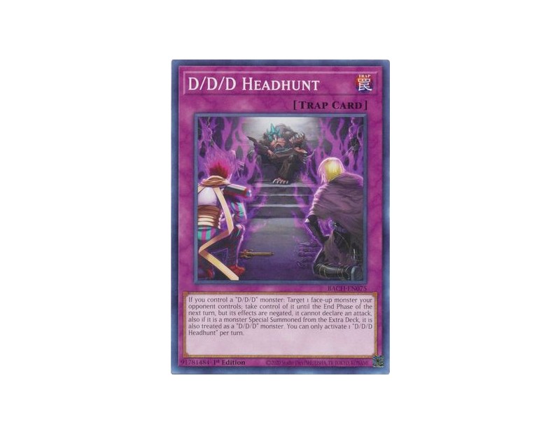 D/D/D Headhunt (BACH-EN075) - 1st Edition