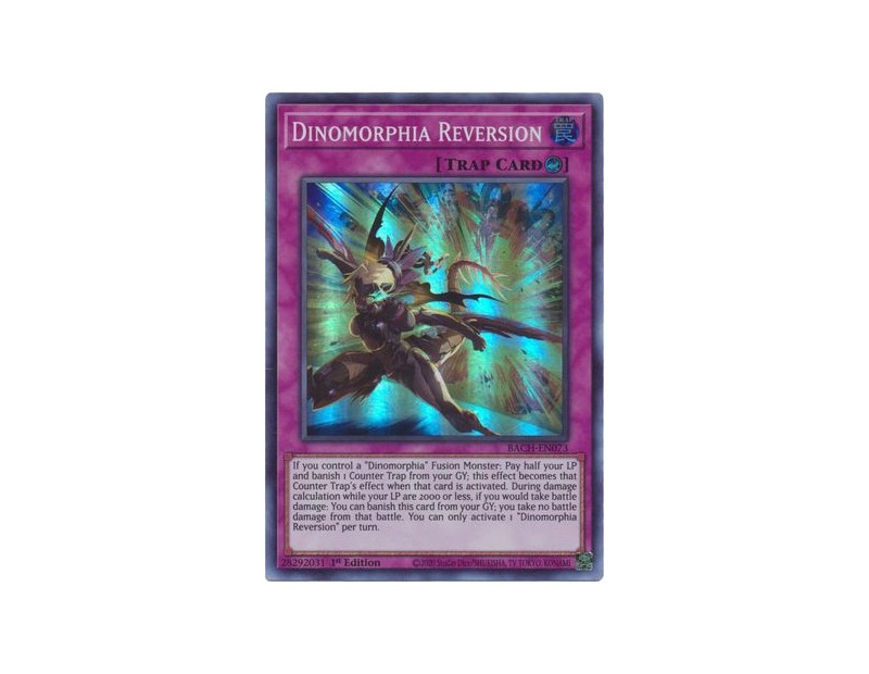 Dinomorphia Reversion (BACH-EN073) - 1st Edition