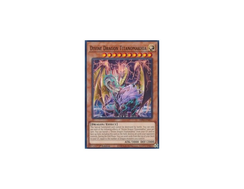 Divine Dragon Titanomakhia (DIFO-EN027) - 1st Edition