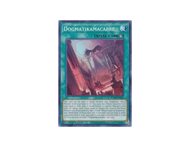 Dogmatikamacabre (BACH-EN054) - 1st Edition
