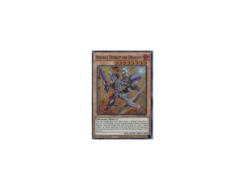 Double Disruptor Dragon (BODE-EN002) - 1st Edition