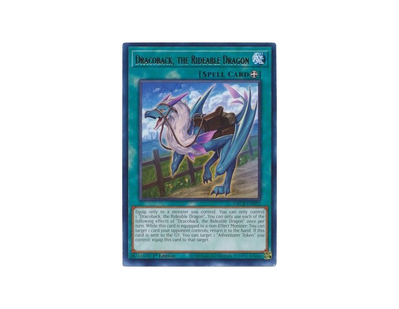Dracoback, the Rideable Dragon (GRCR-EN032) - 1st Edition