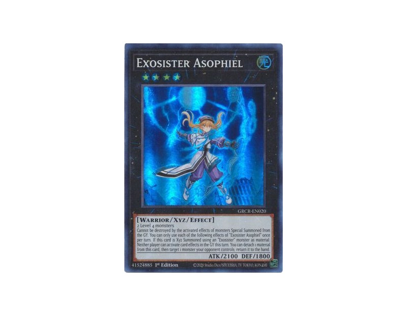 Exosister Asophiel (GRCR-EN020) - 1st Edition