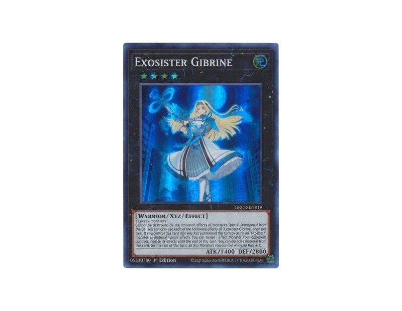 Exosister Gibrine (GRCR-EN019) - 1st Edition