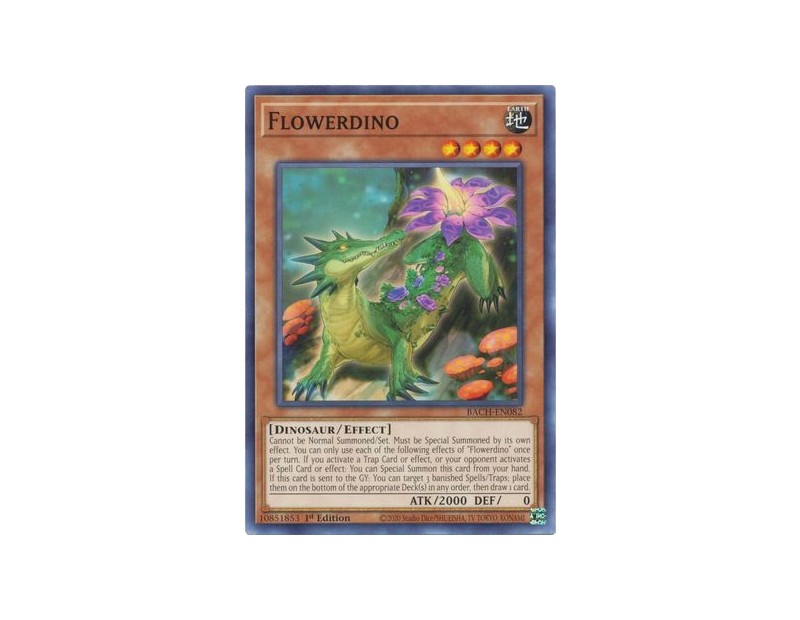 Flowerdino (BACH-EN082) - 1st Edition