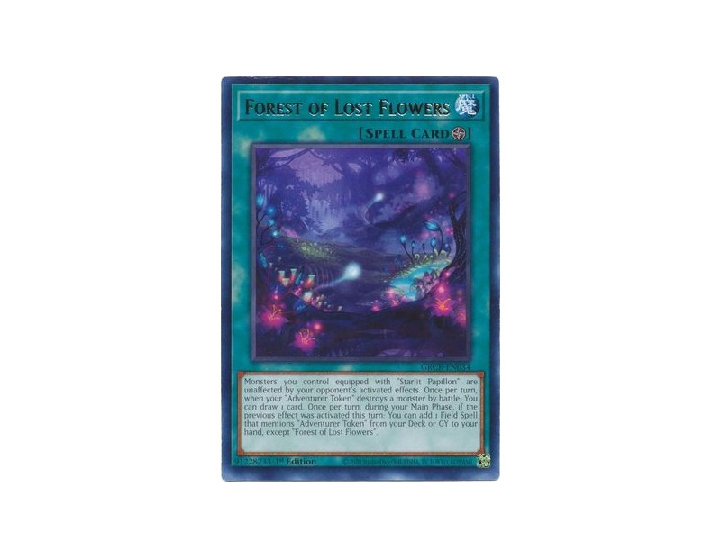 Forest of Lost Flowers (GRCR-EN034) - 1st Edition