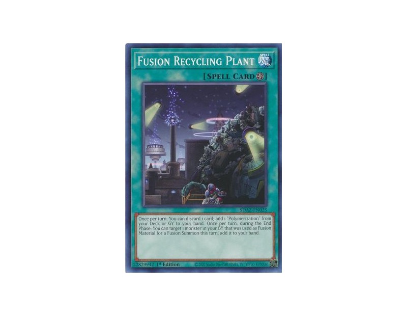 Fusion Recycling Plant (SDAZ-EN025) - 1st Edition