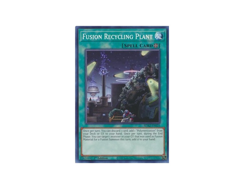 Fusion Recycling Plant (SDAZ-EN025) - 1st Edition