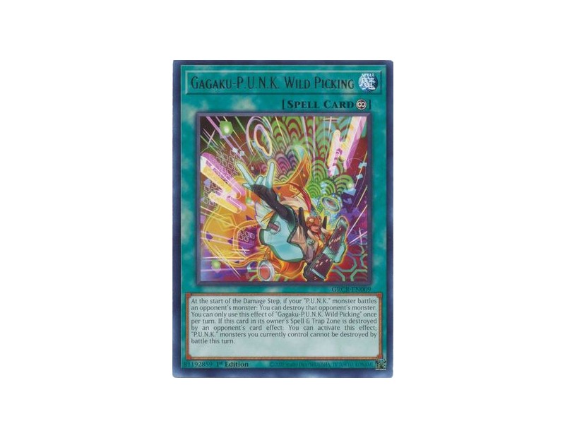 Gagaku-P.U.N.K. Wild Picking (GRCR-EN009) - 1st Edition