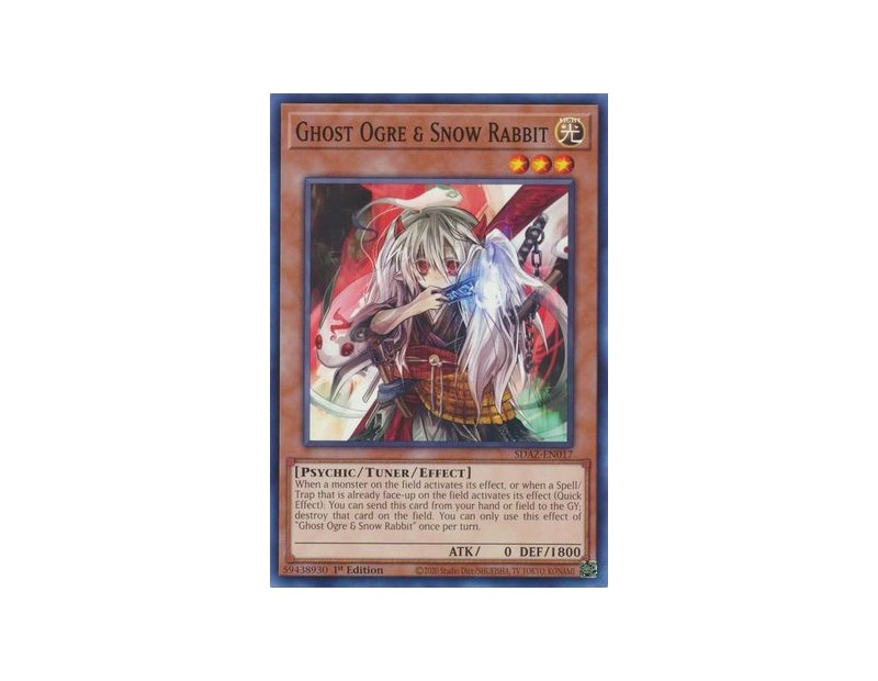 Ghost Ogre & Snow Rabbit (SDAZ-EN017) - 1st Edition