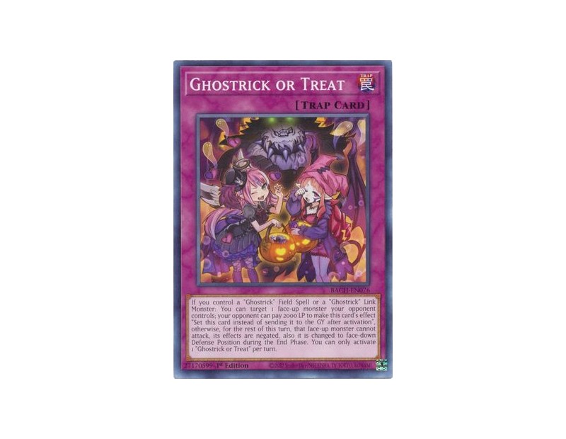 Ghostrick or Treat (BACH-EN076) - 1st Edition