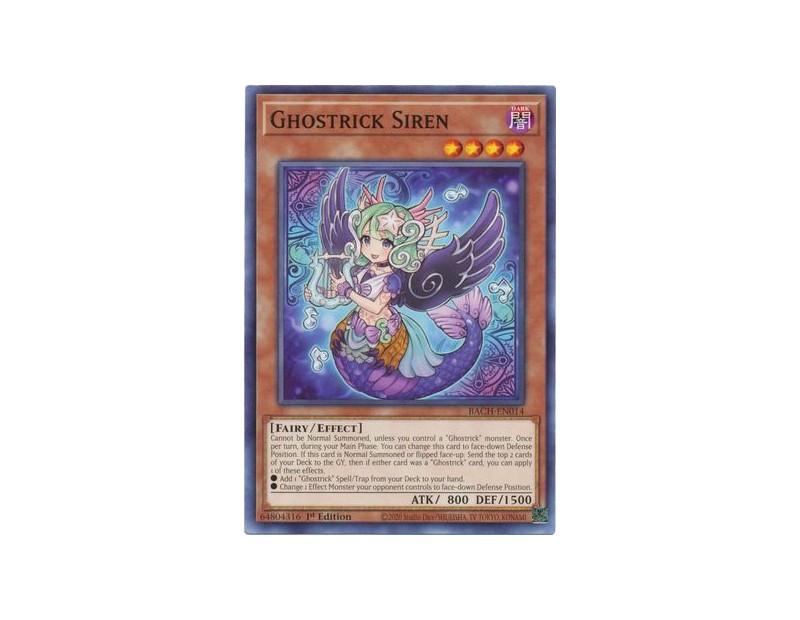 Ghostrick Siren (BACH-EN014) - 1st Edition