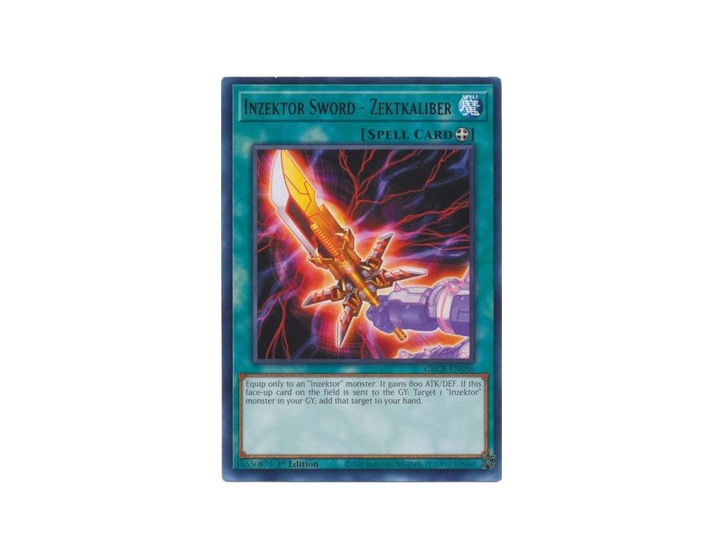 Inzektor Sword - Zektkaliber (GRCR-EN056) - 1st Edition