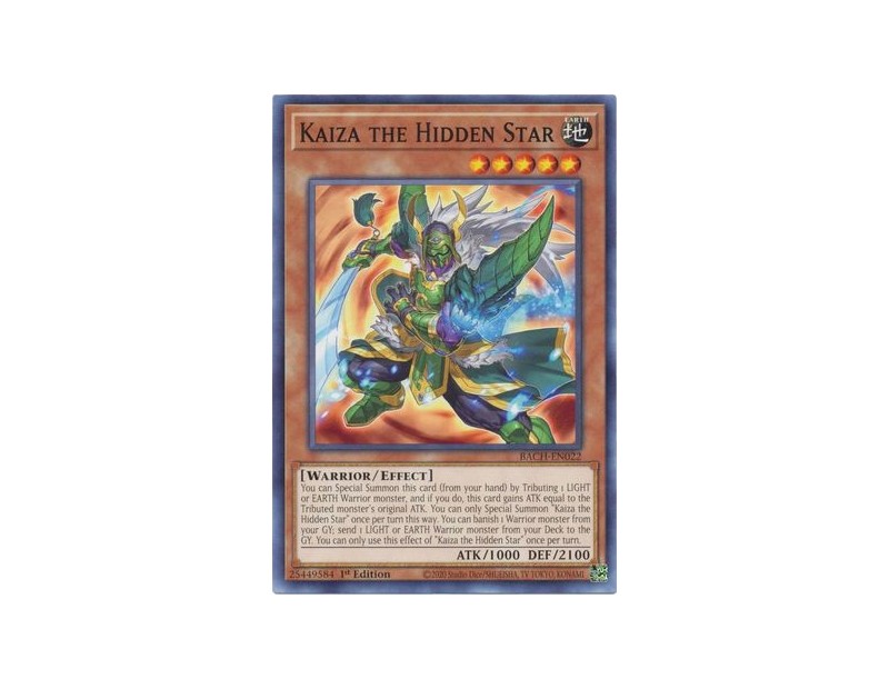 Kaiza the Hidden Star (BACH-EN022) - 1st Edition