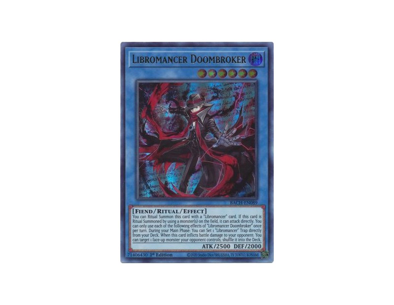 Libromancer Doombroker (BACH-EN089) - 1st Edition