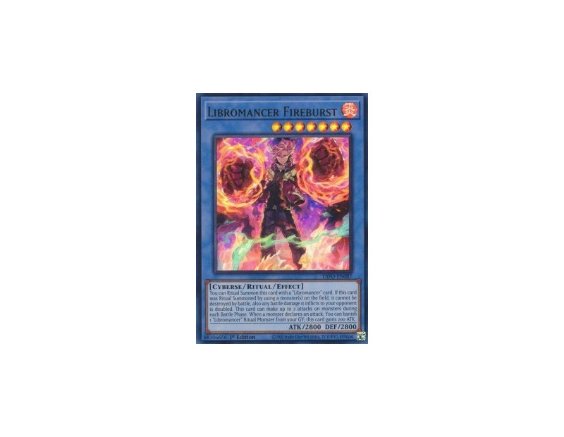 Libromancer Fireburst (DIFO-EN087) - 1st Edition