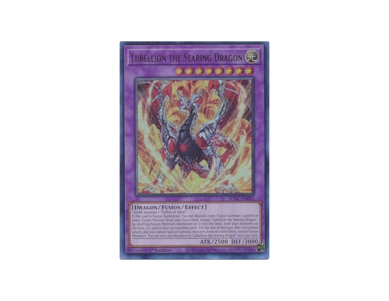 Lubellion the Searing Dragon (SDAZ-EN042) - 1st Edition