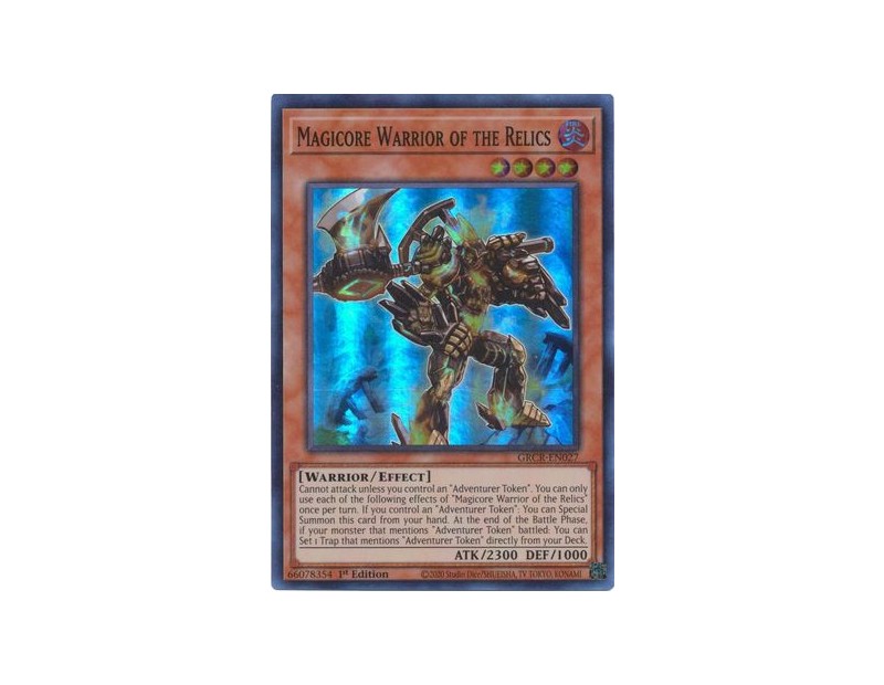 Magicore Warrior of the Relics (GRCR-EN027) - 1st Edition