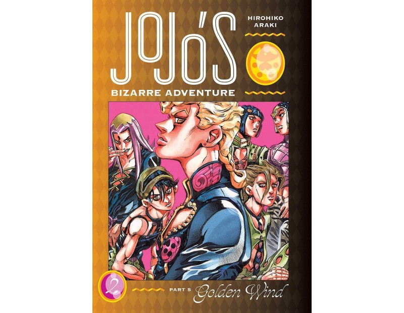 Manga JoJo's Bizarre Adventure Τόμος 2 (Part 5-English)