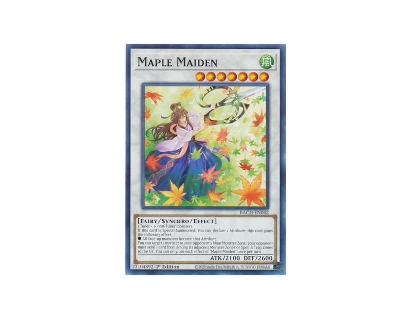 Maple Maiden (BACH-EN042) - 1st Edition