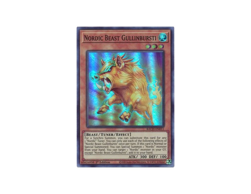 Nordic Beast Gullinbursti (BACH-EN011) - 1st Edition