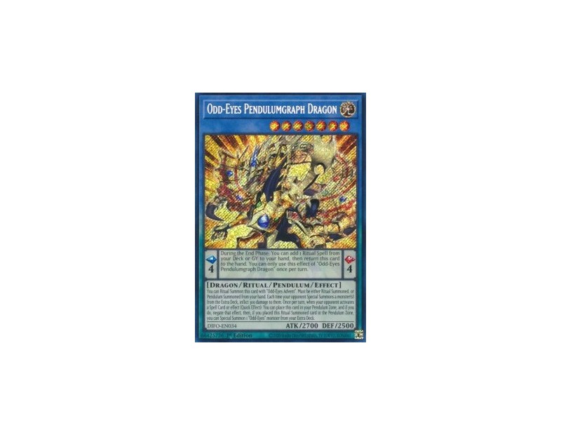 Odd-Eyes Pendulumgraph Dragon (DIFO-EN034) - 1st Edition