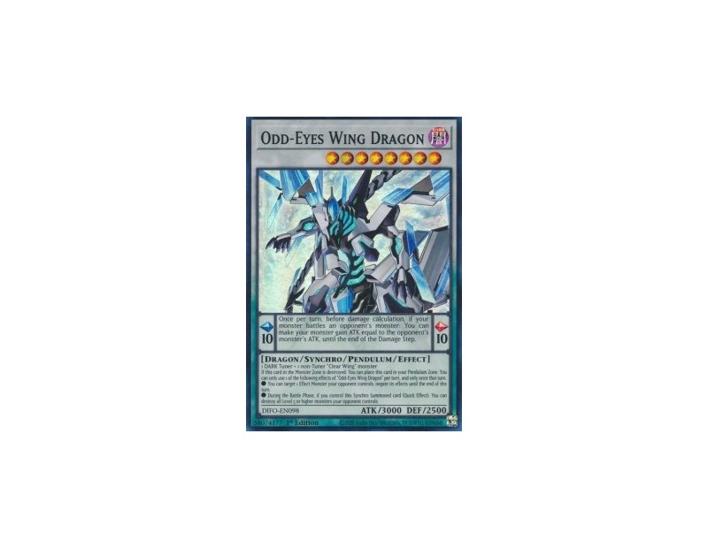 Odd-Eyes Wing Dragon (DIFO-EN098) - 1st Edition