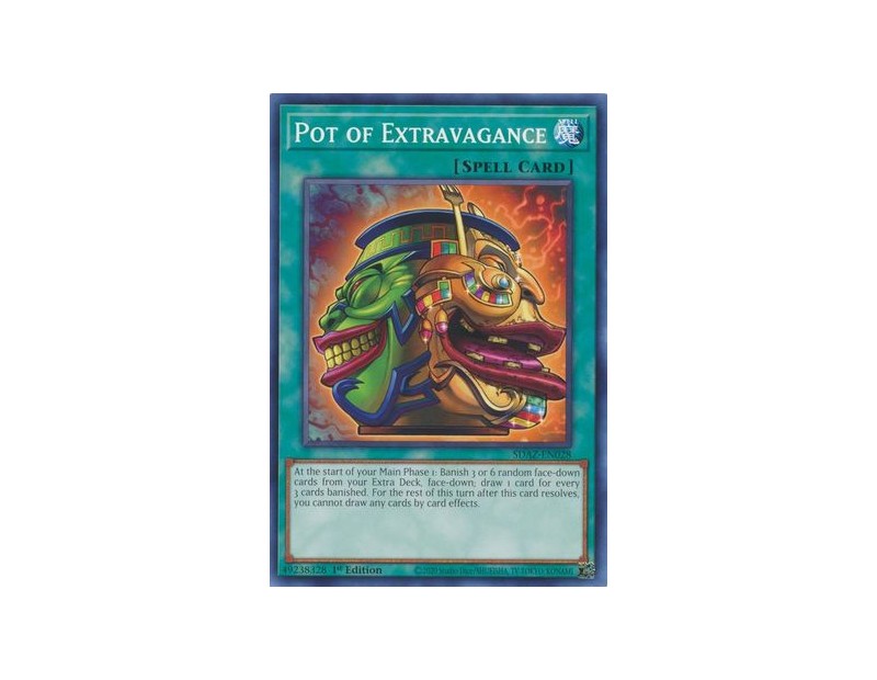 Pot of Extravagance (SDAZ-EN028) - 1st Edition