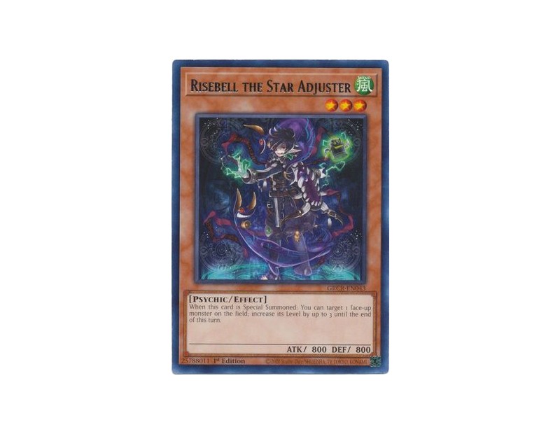 Risebell the Star Adjuster (GRCR-EN043) - 1st Edition