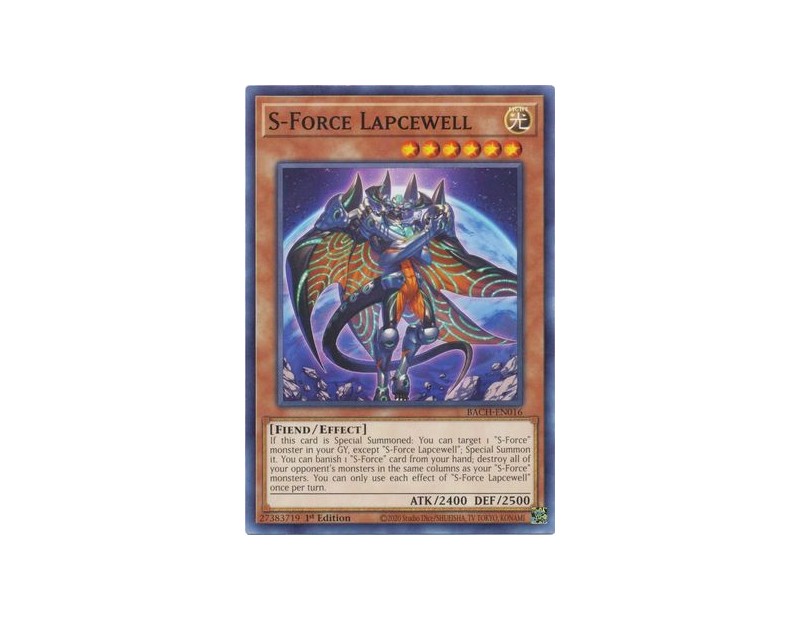 S-Force Lapcewell (BACH-EN016) - 1st Edition