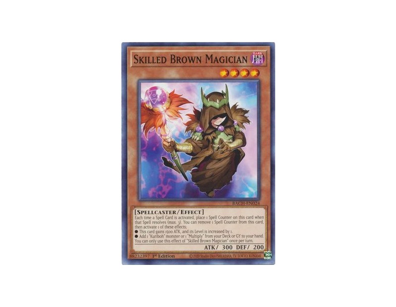 Skilled Brown Magician (BACH-EN024) - 1st Edition