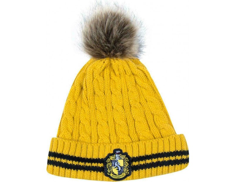 Σκούφος Hufflepuff (Pompom)