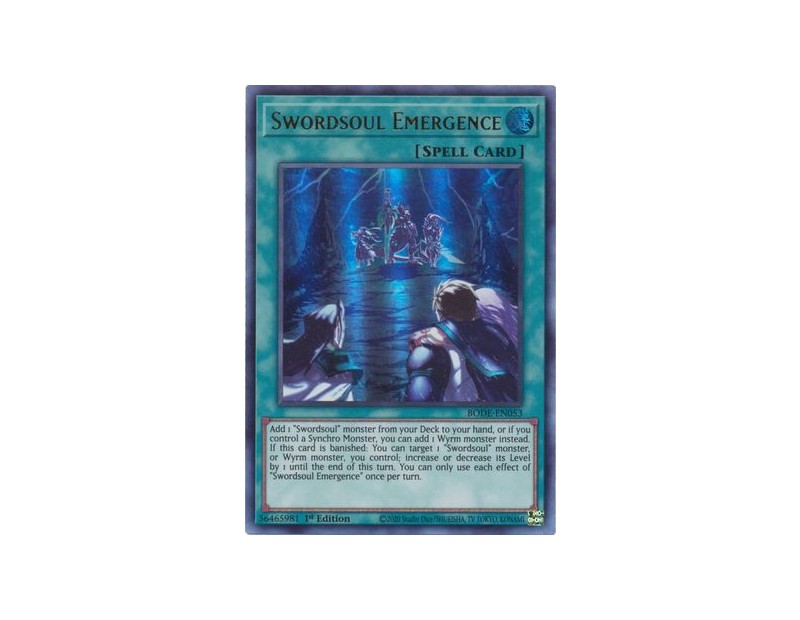 Swordsoul Emergence (BODE-EN053) - 1st Edition