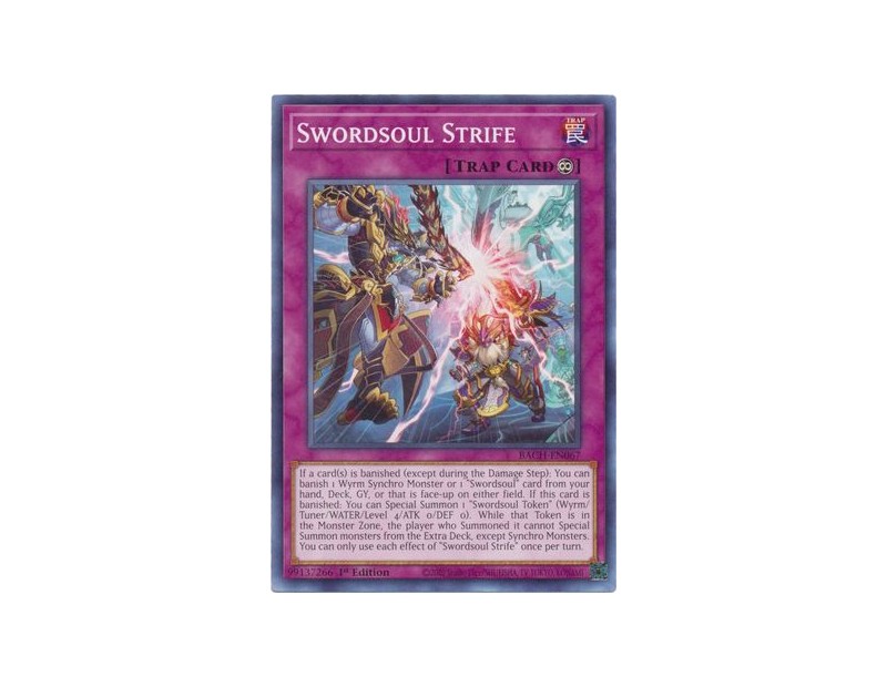 Swordsoul Strife (BACH-EN067) - 1st Edition
