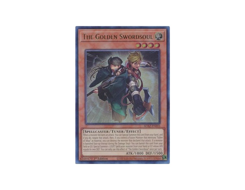 The Golden Swordsoul (SDAZ-EN003) - 1st Edition