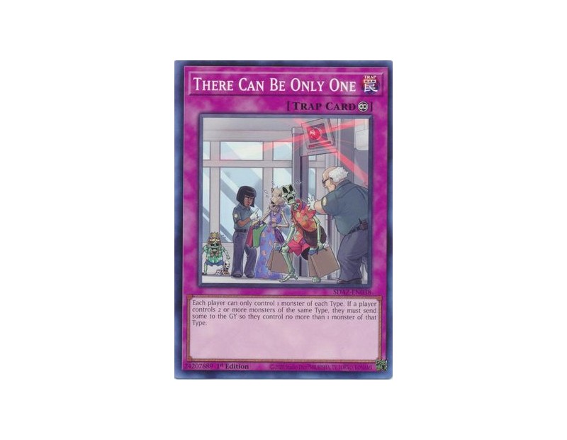 There Can Be Only One (SDAZ-EN038) - 1st Edition
