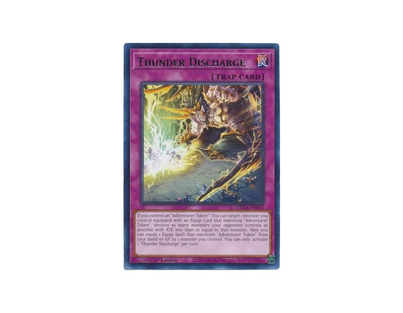 Thunder Discharge (GRCR-EN035) - 1st Edition