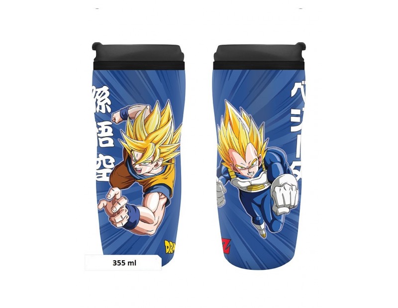 Travel Mug Goku & Vegeta (355ml)