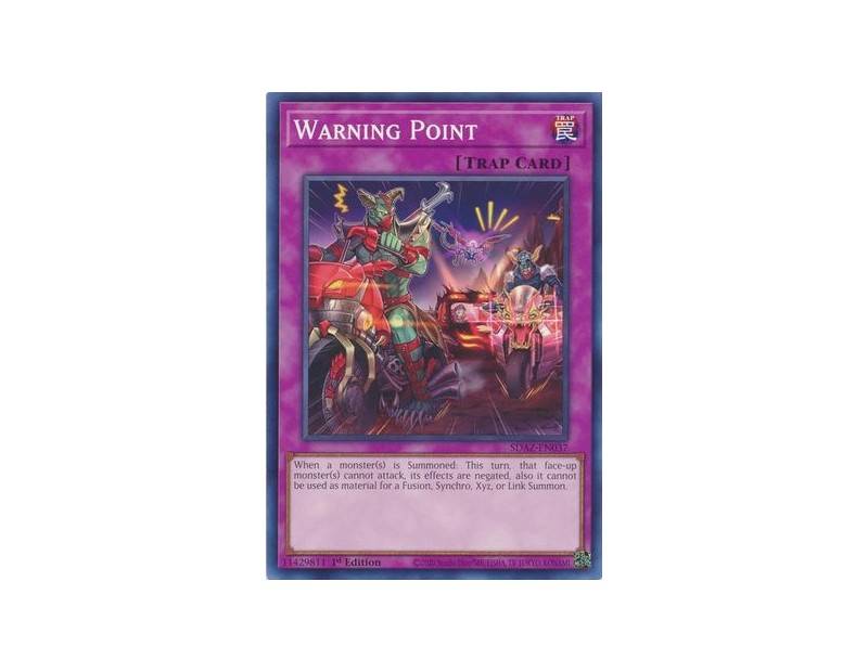 Warning Point (SDAZ-EN037) - 1st Edition