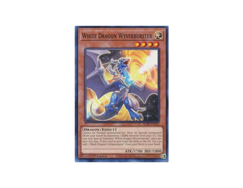White Dragon Wyverburster (SDAZ-EN012) - 1st Edition