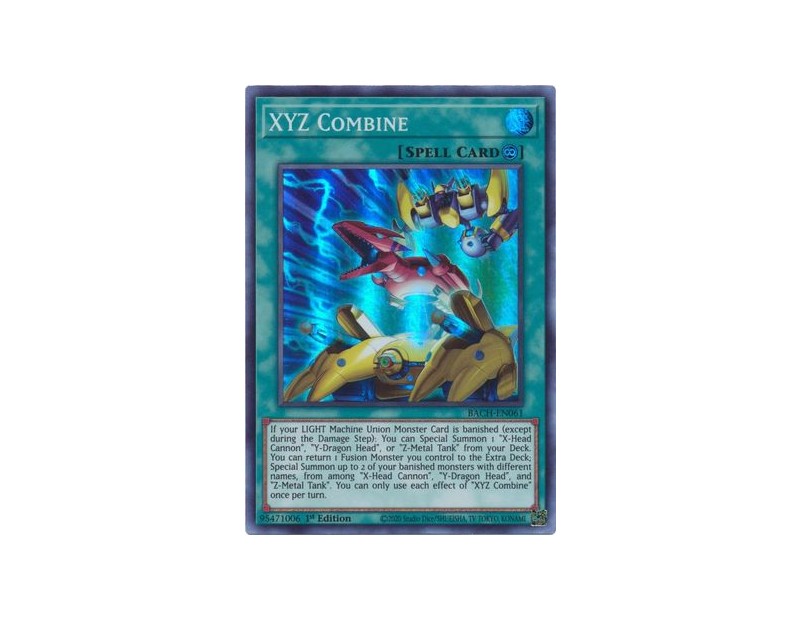 XYZ Combine (BACH-EN061) - 1st Edition