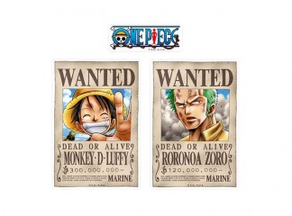 Αυτοκόλλητα Wanted Luffy and Zoro